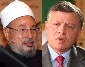 القرضاوي يناشد الملك