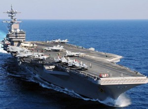 المدمرة ’جورج بوش’ اتجهت للساحل السوري