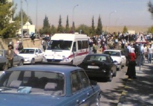 مشاجرة واسعة في جامعة الزيتونة وطعن موظف امن