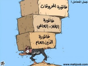 الأردن رابع أكثر الدول العربية مديونية لعام 2011