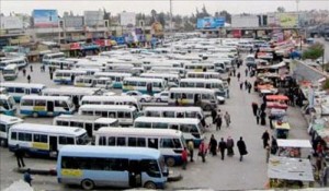 تحويل 150 مركبة عمومية بين الاردن وسوريا باتجاه السعودية