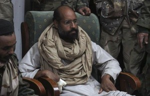 سيف الاسلام القذافى برئ من تهمة قتل الثوار والمحكمة الجنائية تفرج عنه لظروفه الصحية