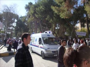 إطلاق نار في الأردنية مع إعلان نتائج الانتخابات