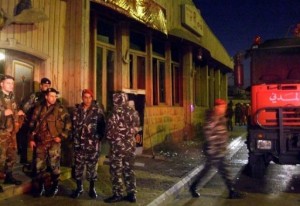 انفجار في مطعم في جنوب لبنان