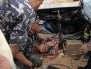 وفاة مواطنين بحادث مروع بالأزرق