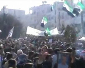 سورية : جمعة الزحف تشهد اكبر التظاهرات و16 قتيلا
