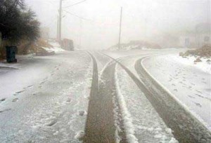 الارصاد : زخات ثلجية فوق المرتفعات العالية الخميس