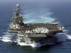 البنتاغون يعلن عبور حاملة طائرات أمريكية مضيق هرمز