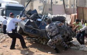 صافوط: انباء عن قتلى وجرحى في حادث تدهور مروع