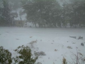 منخفض جديد: ثلوج وأمطار رعدية وبَرَد الأيام المقبلة