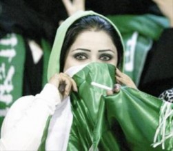 سعوديات بالمدرجات عام 2014