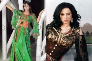 ديانا كرزون تتفوق على جنات بسباق أجمل قفطان مغربي