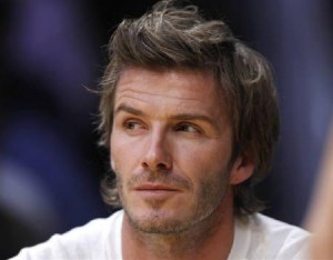 بيكهام أكثر الرجال جاذبية في العالم لعام 2012