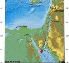 زلزال بقوة 4.6 يضرب مدخل خليج العقبة
