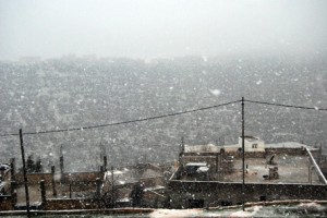 تعليق الدوام بمؤتة وتساقط كثيف للثلوج بالكرك والطفيلة والشوبك