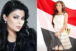 إليسا تدعو لمصر ممسكة بالعلم وهيفاء: انسوا المناصب أو اذهبوا إلى الجحيم