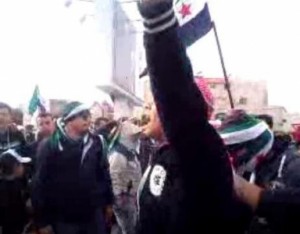 مظاهرة " غضب " أمام سفارة دمشق بعمّان