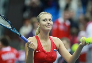 الروسية ماريا شارابوفا ترتقي الى المركز الثاني في التصنيف العالمي للاعبات التنس