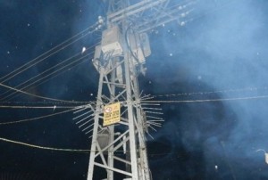 رعب في عين جنة بسبب تماس كهربائي