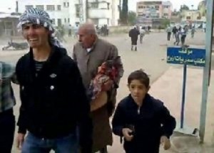 نزوح جماعي للسوريين إلى الاراضي الاردنية عبر الشيك الحدودي