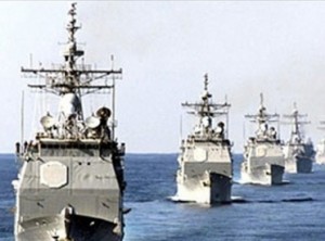 سفن حربية إيرانية تدخل البحر المتوسط