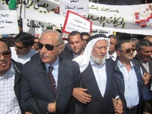 عبيدات في مسيرة البلد الجمعة