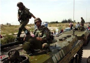 قتال عنيف بين قوات الاسد ومعارضين قرب الحدود السورية الاردنية