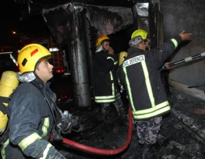 تفحم خمسيني بالمفرق إثر حريق منزل