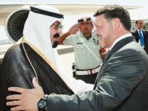 الملك يلتقي العاهل السعودي غدا في الرياض