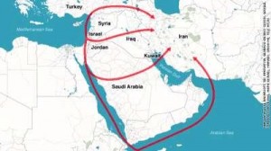 CNN:اسرائيل تخطط لاختراق اجواء الاردن وصولا الى ايران