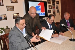 "الاتحاد الوطني" و"الرسالة" يبرمان اتفاقية تعاون مشترك