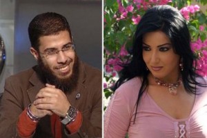 سمية خشاب ونادر بكار أحدث ضحايا شائعات زواج الفنانات بالسلفيين