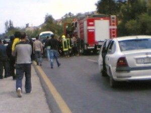 وفاة و8 إصابات بينها 4 خطيرة بحادث مروع في إربد