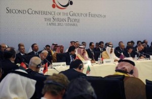 "أصدقاء سوريا" يعترف بالمجلس الوطني "ممثلا شرعيا"