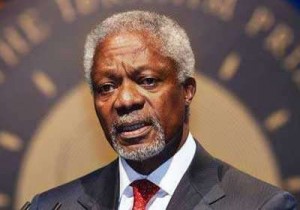 خطة عنان : المظاهرات مسموحة لكن بموافقة النظام