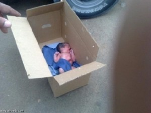 العثور على طفل ميت بجانب حاوية في الهاشمي الشمالي