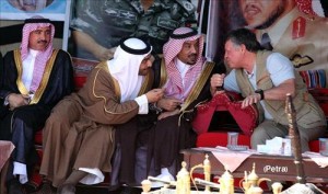 الملك يزور عشائر البادية الشمالية..