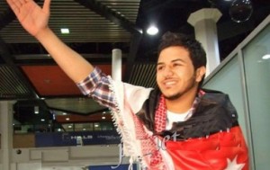 مشاجرة كبيرة باْربد خلال حفل غنائي ليوسف عرفات.. تكسير واْصابات واْضرار مادية.." شاهد الصور"