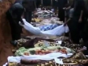 آل غزال تفقد 65 من أفرادها بمجزرة تفتناز بسوريا .. شاهد الفيديو