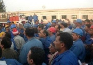 عمال البوتاس يحولون اعتصامهم إضرابا مفتوحا