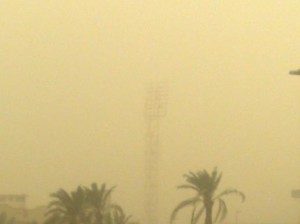 ﺟواء داﻓﺋﺔ وﻣﻐﺑرة ﻋﻣوﻣﺎً، وﺗوﻗﻊ ھطول زﺧﺎت اﻣطﺎر