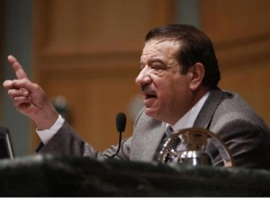 الدغمي يرفض نكتة محاكمة مبارك في النواب الأردني