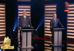 اول مناظرة تلفزيونية في تاريخ الانتخابات المصرية .. فيديو