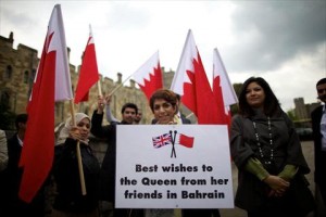 الالاف يتظاهرون بالقرب من المنامة ضد الاتحاد مع السعودية