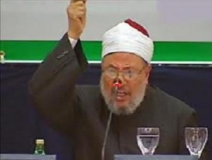 القرضاوى إسقاط «احمد شفيق» واجب ديني وشرعي وخلقي