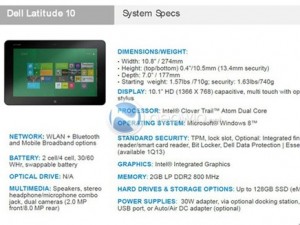شركة "dell" الأمريكية تستعد لطرح جهاز لوحي جديد
