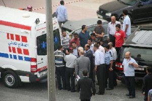 بالصور ... تعرض النائب الشوابكة لحادث سير امام مبنى وزارة الشؤون البرلمانية