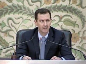 اﻟرﺋﯾس اﻟﺳوري ﺷطب ﻋﺑﺎرات ﻣﺳﯾﺋﺔ ﻣن ﺧطﺎﺑﮫ ﺿد اﻟﺳﻌودﯾﺔ وﻗطر