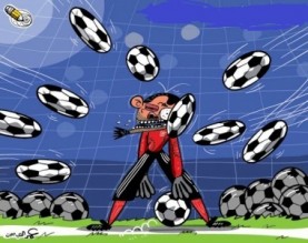 هزيمة ثقيلة تفجر التعليقات الساخرة بين الفيسبوكيين