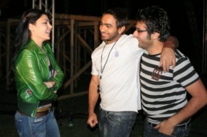 تامر وهيفاء في فيلم للسبكي